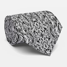 Abstrakt Ethnic Tribal Black and White Mönster