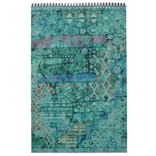 Abstrakt Ethno Mönster - Folklore Art 2 Kalender