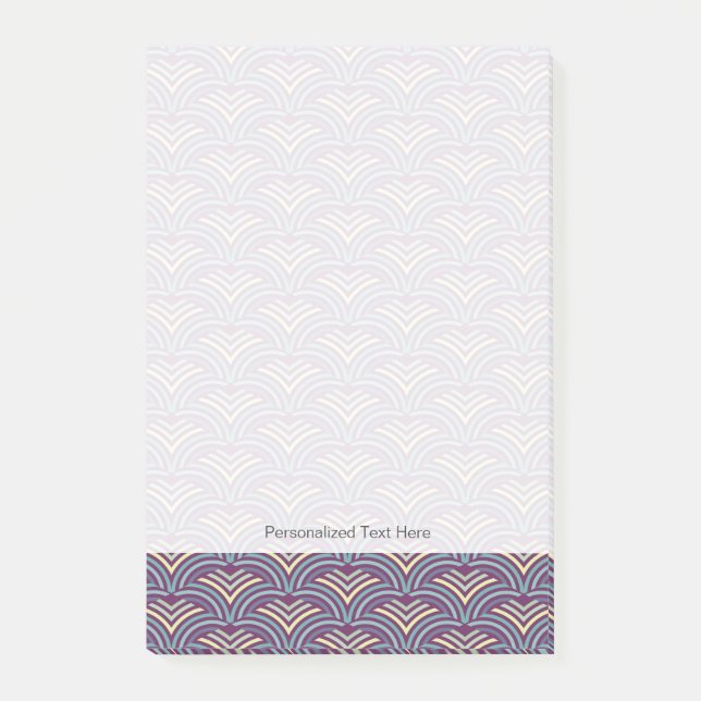 Abstrakt etnisk bakgrund 2 post-it block (Framsida)