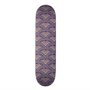 Abstrakt etnisk bakgrund skateboard bräda 20,5 cm
