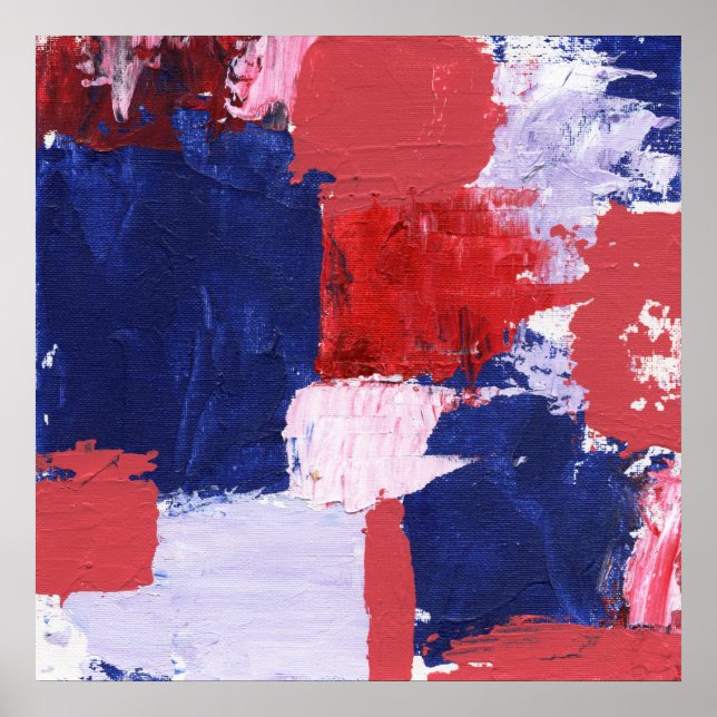 Abstrakt Expression #1 av Michael Moffa Poster (Framsidan)