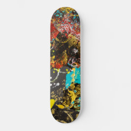 Abstrakt Expression #1 Skateboard