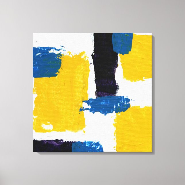 Abstrakt Expression #2 av Michael Moffa Canvastryck (Framsida)