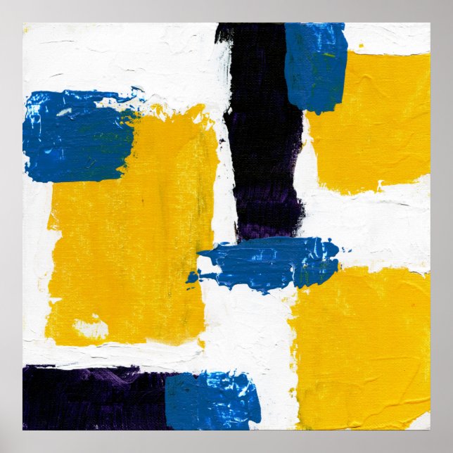 Abstrakt Expression #2 av Michael Moffa Poster (Framsidan)