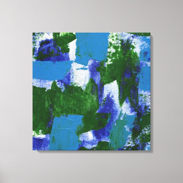 Abstrakt Expression #4 av Michael Moffa Canvastryck (Framsida)