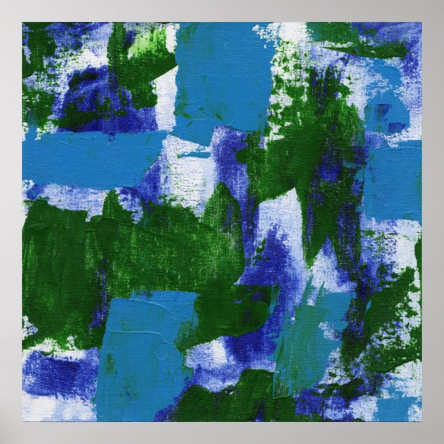 Abstrakt Expression #4 av Michael Moffa Poster (Framsidan)