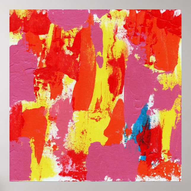 Abstrakt Expression #7 av Michael Moffa Poster (Framsidan)