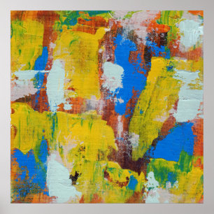 Abstrakt Expression #8 av Michael Moffa Poster