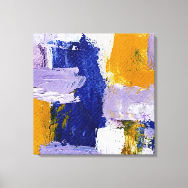 Abstrakt Expression #9 av Michael Moffa Canvastryck (Framsida)