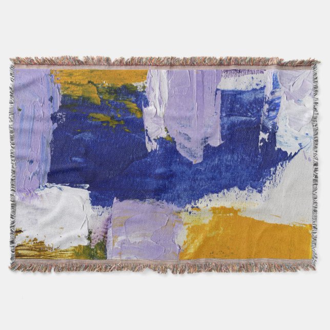 Abstrakt Expression #9 av Michael Moffa Filt (Framsidan)