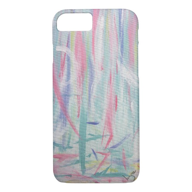 Abstrakt Expressionism Painting Struktur Coola Case-Mate iPhone Skal (Baksida)