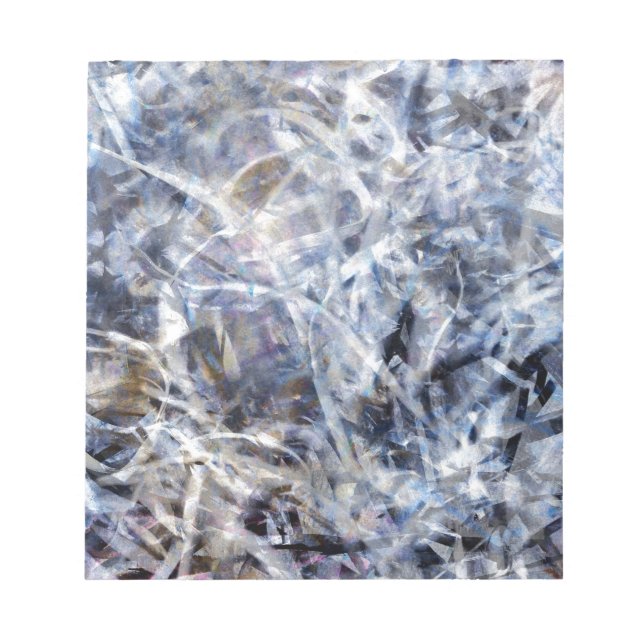 Abstrakt Expressionist Dance 3 Square Anteckningsblock (Framsida)