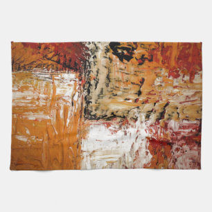 Abstrakt Expressionist Kökshandduk