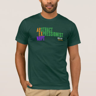 Abstrakt Expressionist NBPT T-Shirt - från PLNTD -