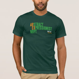 Abstrakt Expressionist NBPT T-Shirt - från PLNTD -