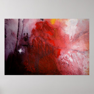 Abstrakt Expressionist Painting Poster utskrift