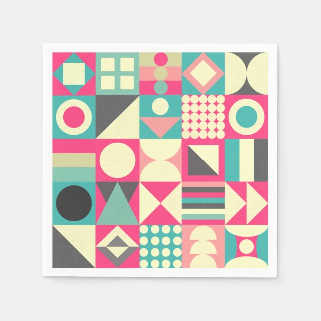 Abstrakt Fack 110419 Pappersservett (Framsidan)