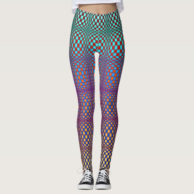 Abstrakt Fack 2 Leggings (Framsida)