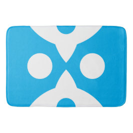 Abstrakt Fåglar med fetstil, enkel design Himlar B Badrumsmatta