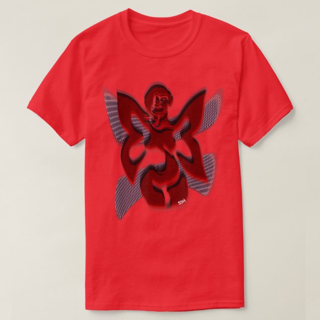 Abstrakt Fairy T Shirt (Design framsida)