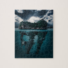Abstrakt Fantasy Artistic Island