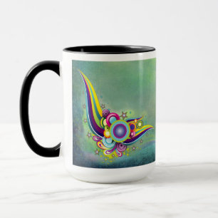 Abstrakt Fantasy Mugg