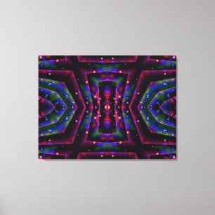 Abstrakt Fantasy Natttjusa Himmlar Canvas