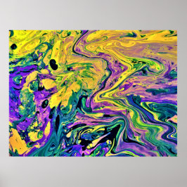 Abstrakt Färg 41, Poster