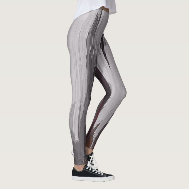 Abstrakt Färg art #11 Leggings (Höger)