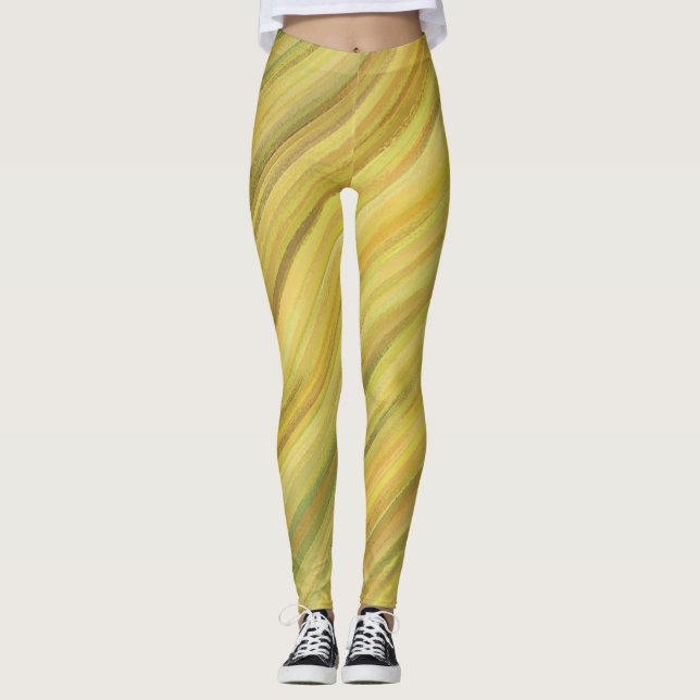 Abstrakt Färg art #13 Leggings (Framsida)