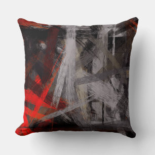 Abstrakt Färg art #17 Kudde