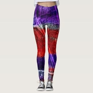 Abstrakt Färg art #32 Leggings