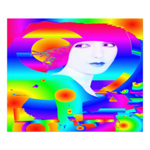 Abstrakt Färg Dream Fototryck