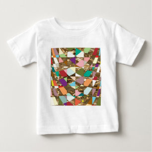 Abstrakt Färg guldolja Tee Shirt