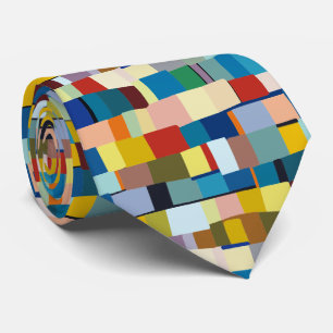 Abstrakt Färg Patchwork 271020 Slips