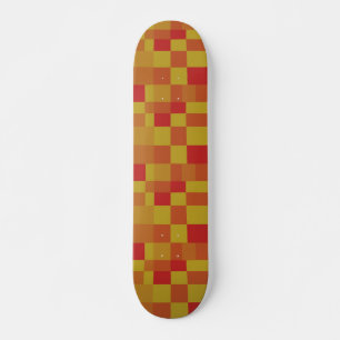 Abstrakt Färg Patchwork Mönster 280913 Mini Skateboard Bräda 18,7 Cm