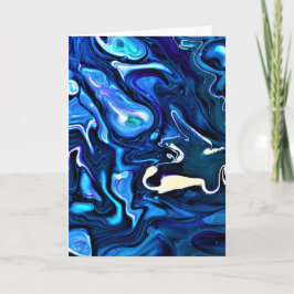 Abstrakt Färg Studie 122, kort