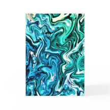 Abstrakt Färg Studie 123, kort