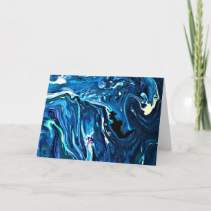 Abstrakt Färg Studie 126, kort