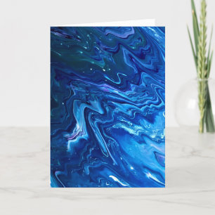 Abstrakt Färg Studie 141, kort