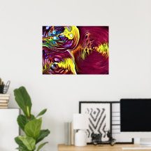 Abstrakt Färg Studie 145.