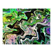 Abstrakt Färg Studie 178.