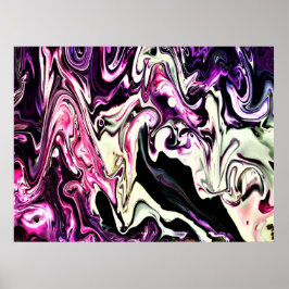 Abstrakt Färg Studie 213 Poster