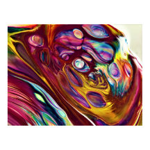 Abstrakt Färg Studie 225
