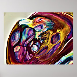 Abstrakt Färg Studie 226 Poster