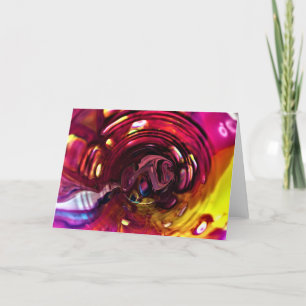 Abstrakt Färg Studie 229, kort