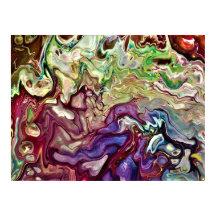 Abstrakt Färg Studie 233.