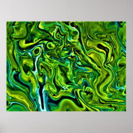 Abstrakt Färg Studie 254 Poster