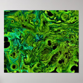 Abstrakt Färg Studie 262. Poster