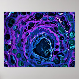 Abstrakt Färg Studie 263. Poster